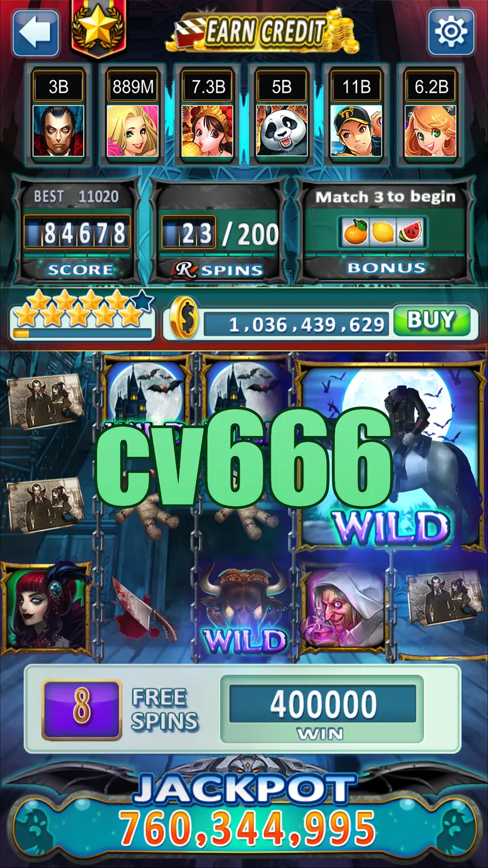cv666 লগইন